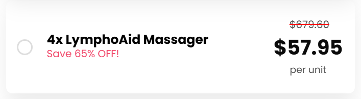 LymphoAid Massager 10